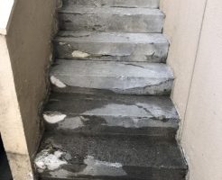 木島平：階段のお掃除２